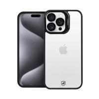 Kit Capa case capinha Gravity Preta e Pelicula Ultra Glass para iPhone 15 Pro - Gshield - 3