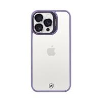 Kit Capa case capinha Gravity Lilás e Pelicula Ultra Glass para iPhone 15 Pro Max - Gshield - 8