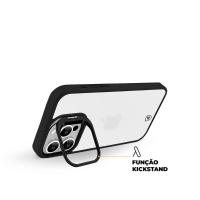 Kit Capa case capinha Gravity Preta e Pelicula Ultra Glass para iPhone 15 Pro Max - Gshield - 6