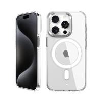 Kit Capa case capinha MagSafe Crystal Armor e Pelicula Coverage 5D Pro Preta para iPhone 15 Pro - Gshield - 3