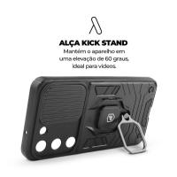 Kit Capa case capinha Defender e Película Dual Glass para Samsung Galaxy S23 Plus - Gshield - 5