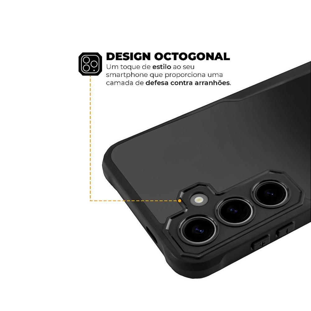 Capa para Samsung Galaxy S24 Plus - Dual Sense Preta-Gshield - 4