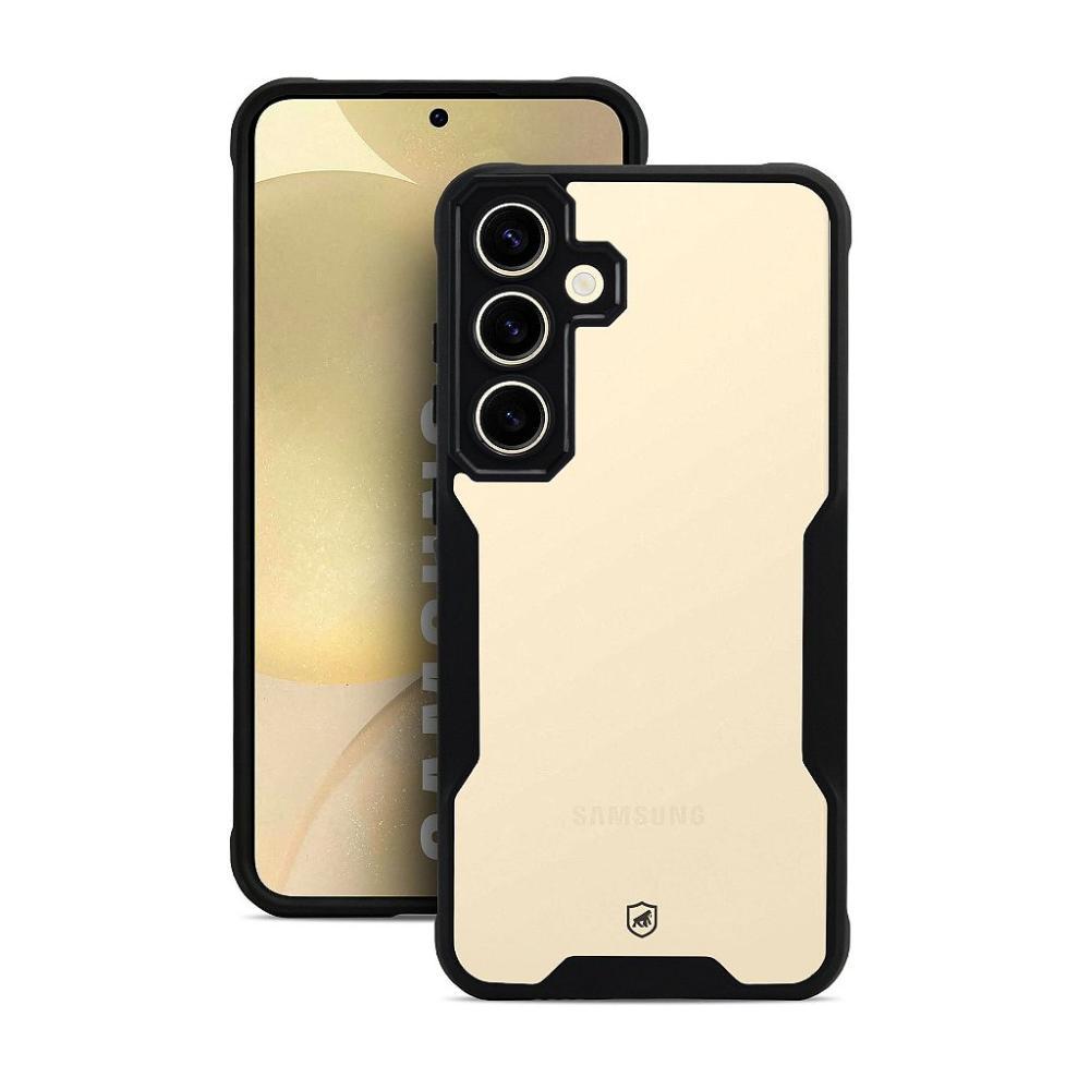 Capa case capinha para Samsung Galaxy S24 - Dual Sense Preta - Gshield - 1