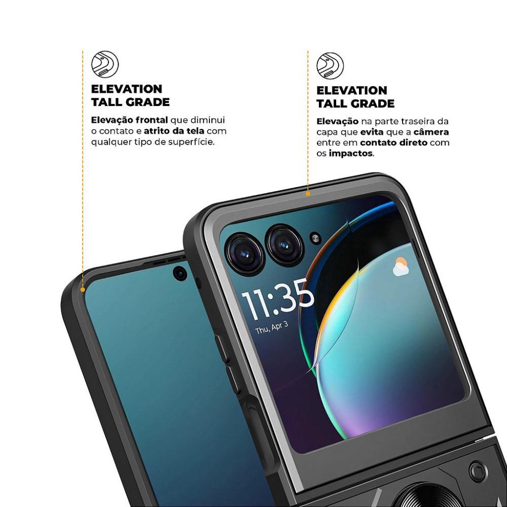 Capa case capinha para Motorola Moto Razr 40 Ultra - Dinamic Cam Protection - Gshield - 3