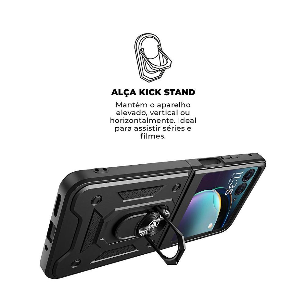 Capa case capinha para Motorola Moto Razr 40 Ultra - Dinamic Cam Protection - Gshield - 5