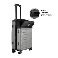 Mala de Viagem Armor com Rodas 360° - Média - Gshield - 5