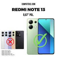 Capa case capinha para Xiaomi Redmi Note 13 - Silicon Veloz - Gshield - 2