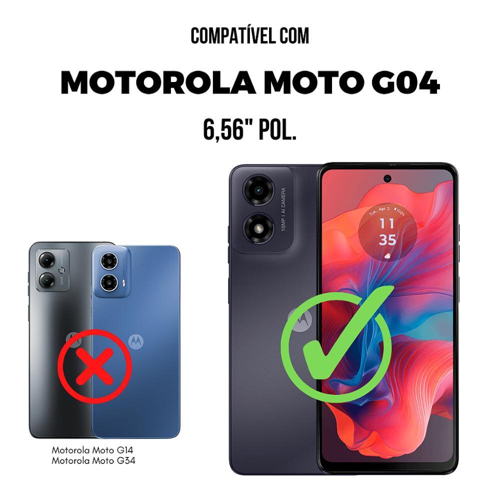 Capa case capinha para Motorola Moto G04 - Silicon Veloz - Gshield - 2