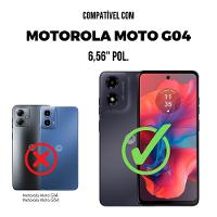 Capa case capinha para Motorola Moto G04 - Silicon Veloz - Gshield - 2