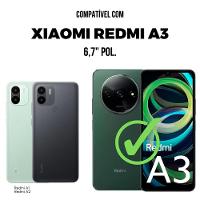 Película para Xiaomi Redmi A3 - Traseira de Fibra de Carbono - Gshield - 2