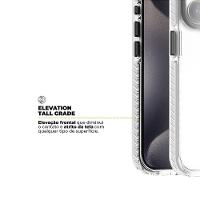 Kit Capa case capinha Urus Branca e Pelicula Coverage 5D Pro Preta para iPhone 15 Pro Max - Gshield - 5