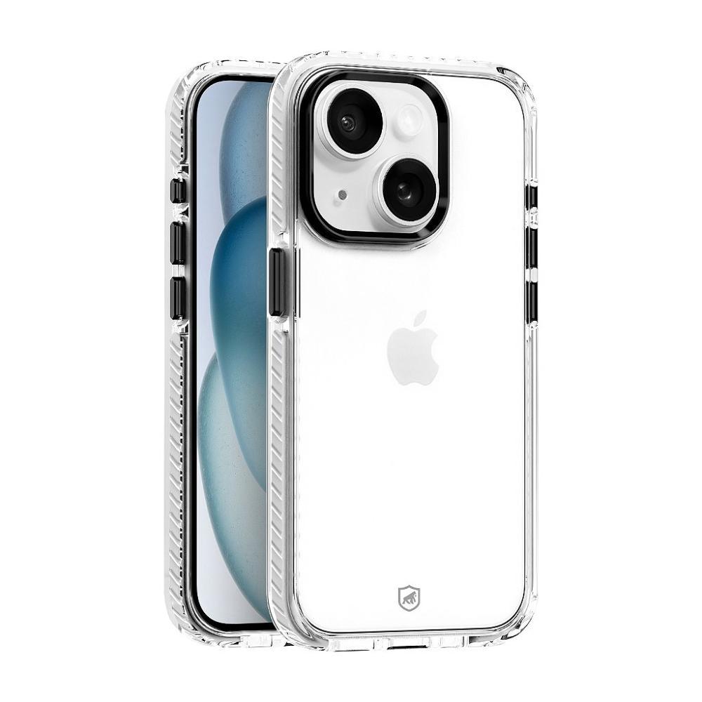 Kit Capa case capinha Urus Branca e Pelicula Coverage 5D Pro Preta para iPhone 15 - Gshield - 3