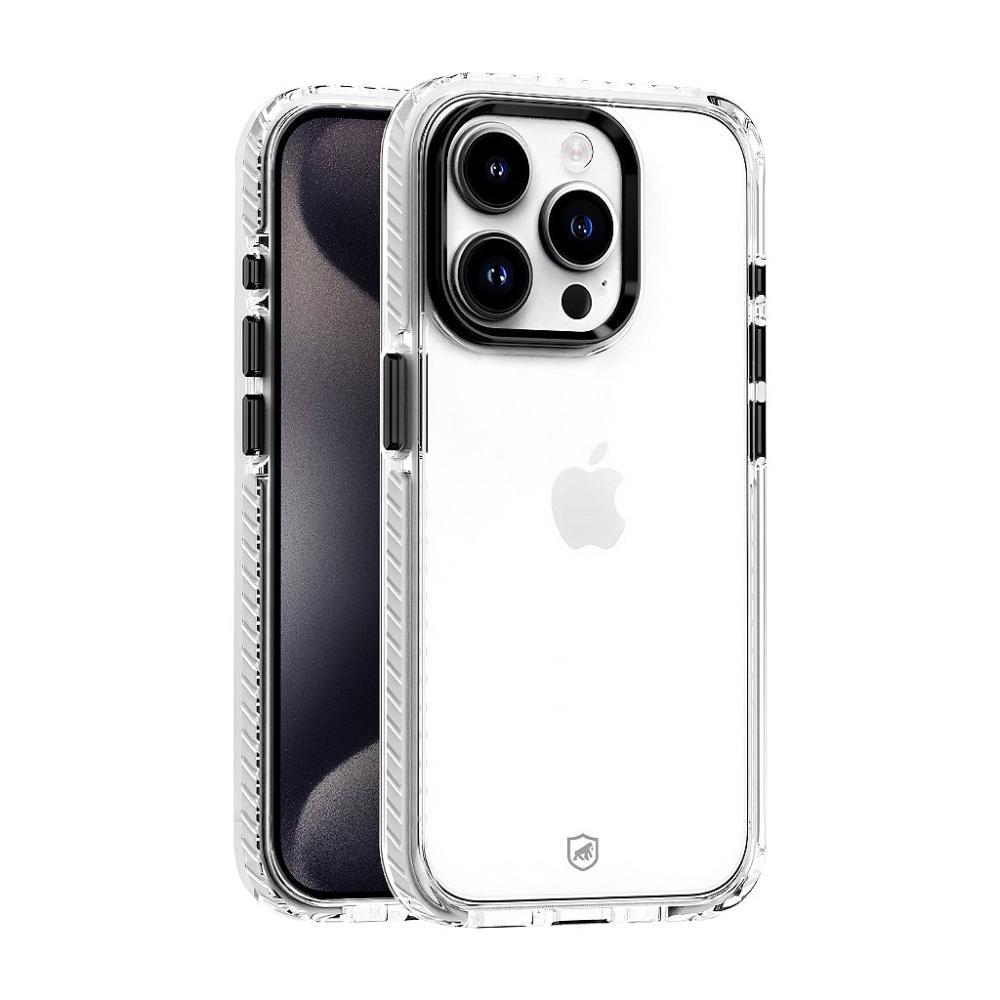 Kit Capa case capinha Urus Branca e Pelicula Defender Pro Privacidade para iPhone 15 Pro - Gshield - 3