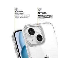 Kit Capa case capinha Anti-Slip e Pelicula Coverage 5D Pro Preta para iPhone 15 - Gshield