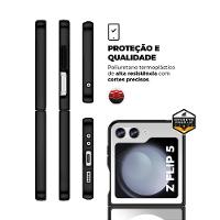 Capa case capinha MagSafe para Samsung Galaxy Z Flip 5 - Preta - Gshield - 3