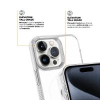 Kit Capa case capinha Anti-Slip Magsafe e Pelicula Coverage 5D Pro Preta para iPhone 15 Pro - Gshield