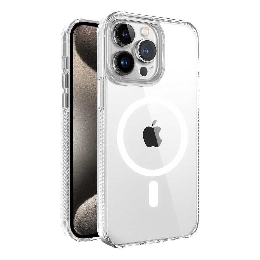 Kit Capa case capinha Anti-Slip Magsafe e Pelicula Coverage 5D Pro Preta para iPhone 15 Pro Max - Gshield - 3