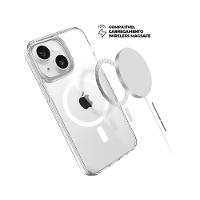 Kit Capa case capinha Anti-Slip Magsafe e Pelicula Coverage 5D Pro Preta para iPhone 15 - Gshield - 5