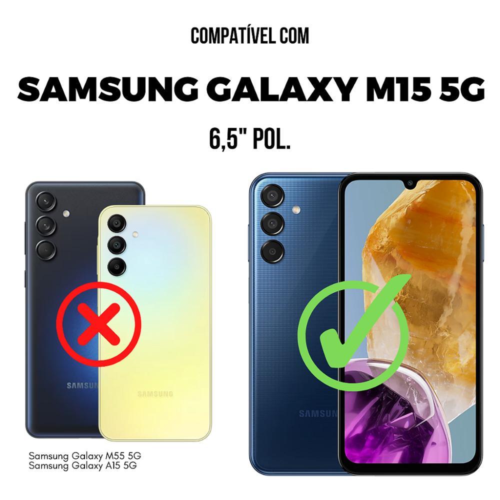Película para Samsung Galaxy M15 5G - Traseira de Fibra de Carbono - Gshield - 2