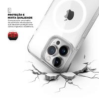 Kit Capa case capinha Anti-Slip Magsafe  e Pelicula Defender Pro Privacidade para iPhone 15 Pro Max - Gshield - 7