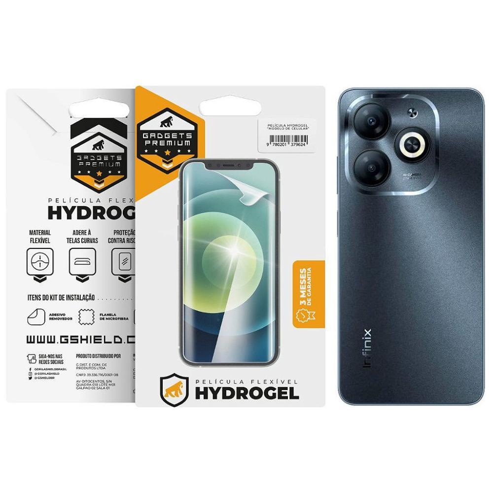 Película para Infinix Smart 8 Pro - Traseira Hydrogel HD - Gshield - 1