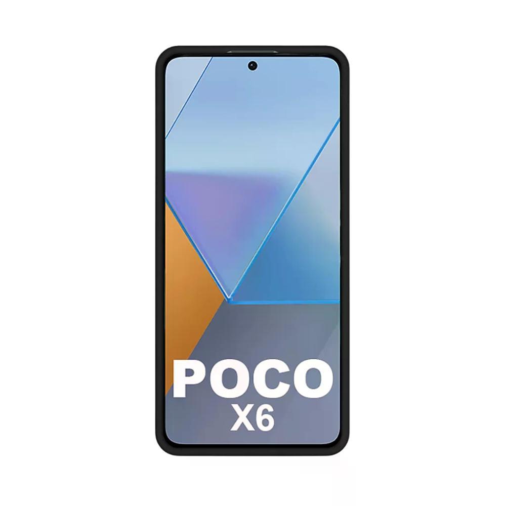 Kit Capa case capinha Silicon Veloz e Película Hydrogel HD para Xiaomi Poco X6 5G - Gshield - 6