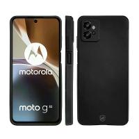 Kit Capa case capinha Silicon Veloz e Película Hydrogel HD para Motorola Moto G32 - Gshield