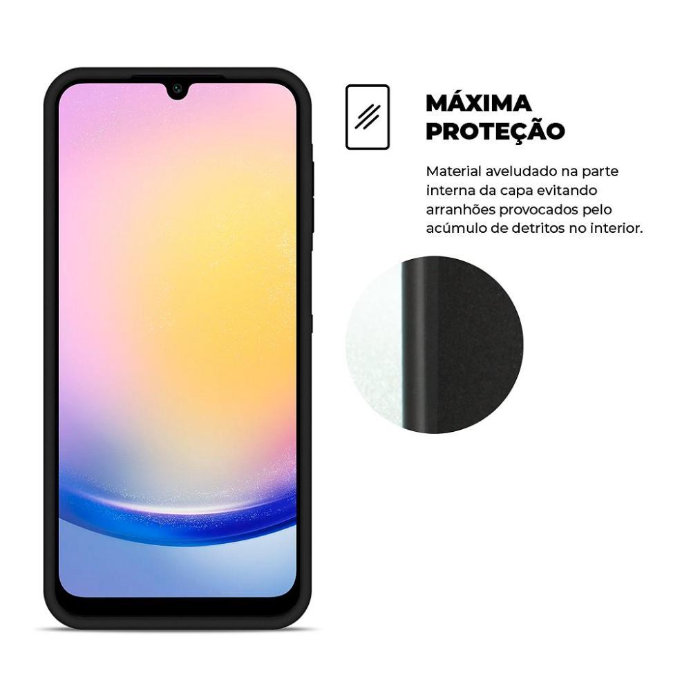Capa case capinha para Samsung Galaxy A25 5G - Silicon Veloz - Gshield - 2