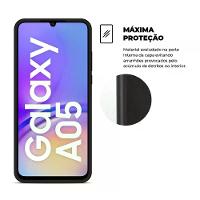 Kit Capa case capinha Silicon Veloz e Película Hydrogel HD para Samsung Galaxy A05 - Gshield - 3