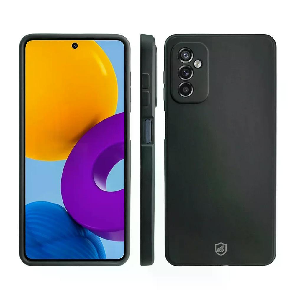 Kit Capa case capinha Silicon Veloz e Película Hydrogel HD para Samsung Galaxy M52 - Gshield - 5
