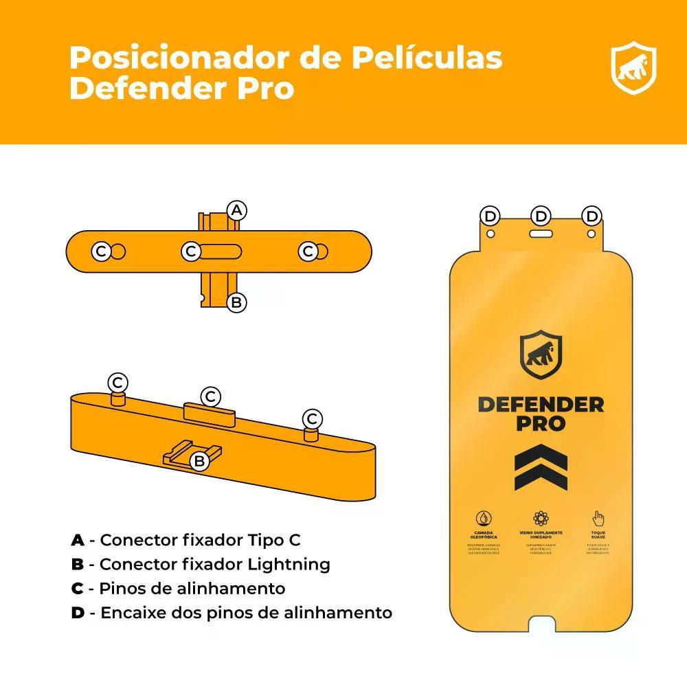 Película para iPhone XR - Defender Pro Privacidade - Preta - Gshield - 7