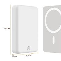 Carregador Portátil MagPower 5.000 MaH - Branco - Gshield - 6