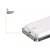 Carregador Portátil Wireless MagPower 10.000 mAh - Branco - Gshield - 7