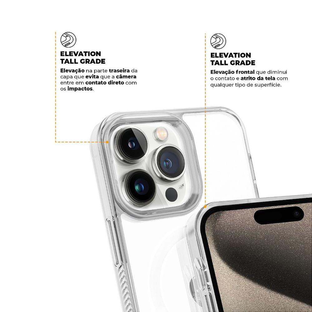 Kit Capa case capinha Anti-Slip Magsafe e Película Ultra Safe para iPhone 15 Pro Max - Gshield - 3