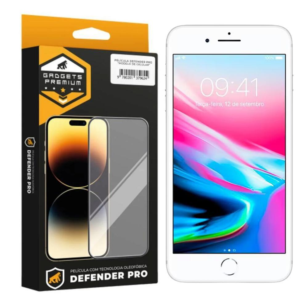 Película para iPhone 7 Plus - Defender Pro - Preta - Gshield - 1