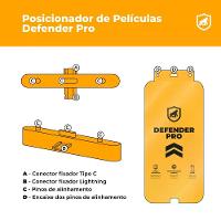 Película para iPhone 7 Plus - Defender Pro - Preta - Gshield - 5