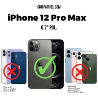Película para iPhone 12 Pro Max - Defender Pro - Preta - Gshield - 2