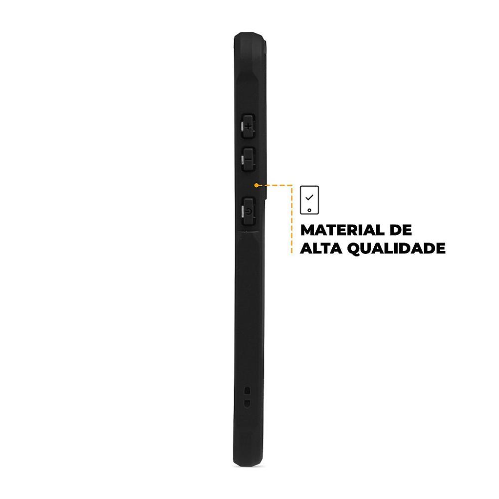 Capa case capinha para Samsung Galaxy A55 5G - Dual Shock Sense Preta - Gshield - 4