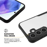Capa case capinha para Samsung Galaxy A55 5G - Dual Shock Sense Preta - Gshield - 5
