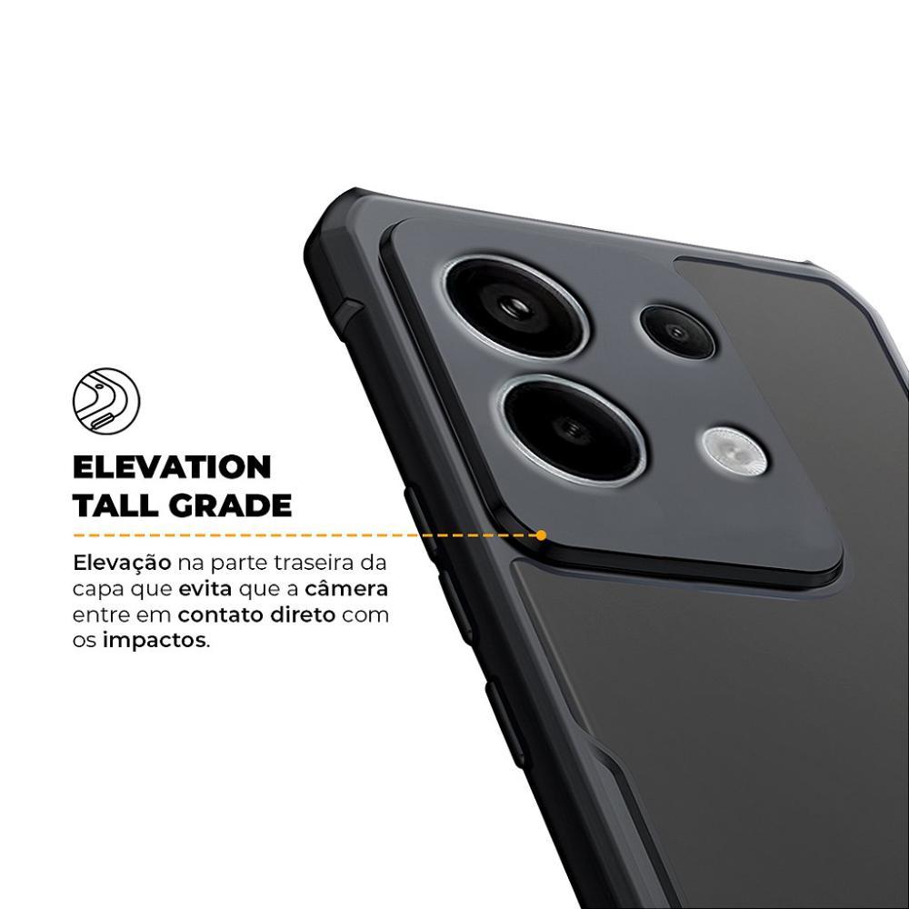 Capa case capinha para Redmi Note 13 - Dual Shock X - Gshield - 3