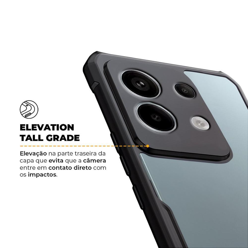 Capa case capinha para Xiaomi Redmi Note 13 Pro - Dual Shock X - Gshield - 3