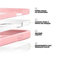 Capa case capinha para iPhone 11 - Silicon Premium Rosa - Gshield - 3