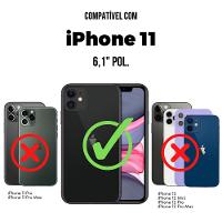 Capa case capinha para iPhone 11 - Silicon Premium Preta - Gshield - 2