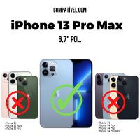 Película para iPhone 13 Pro Max - Defender Pro - Preta - Gshield - 2
