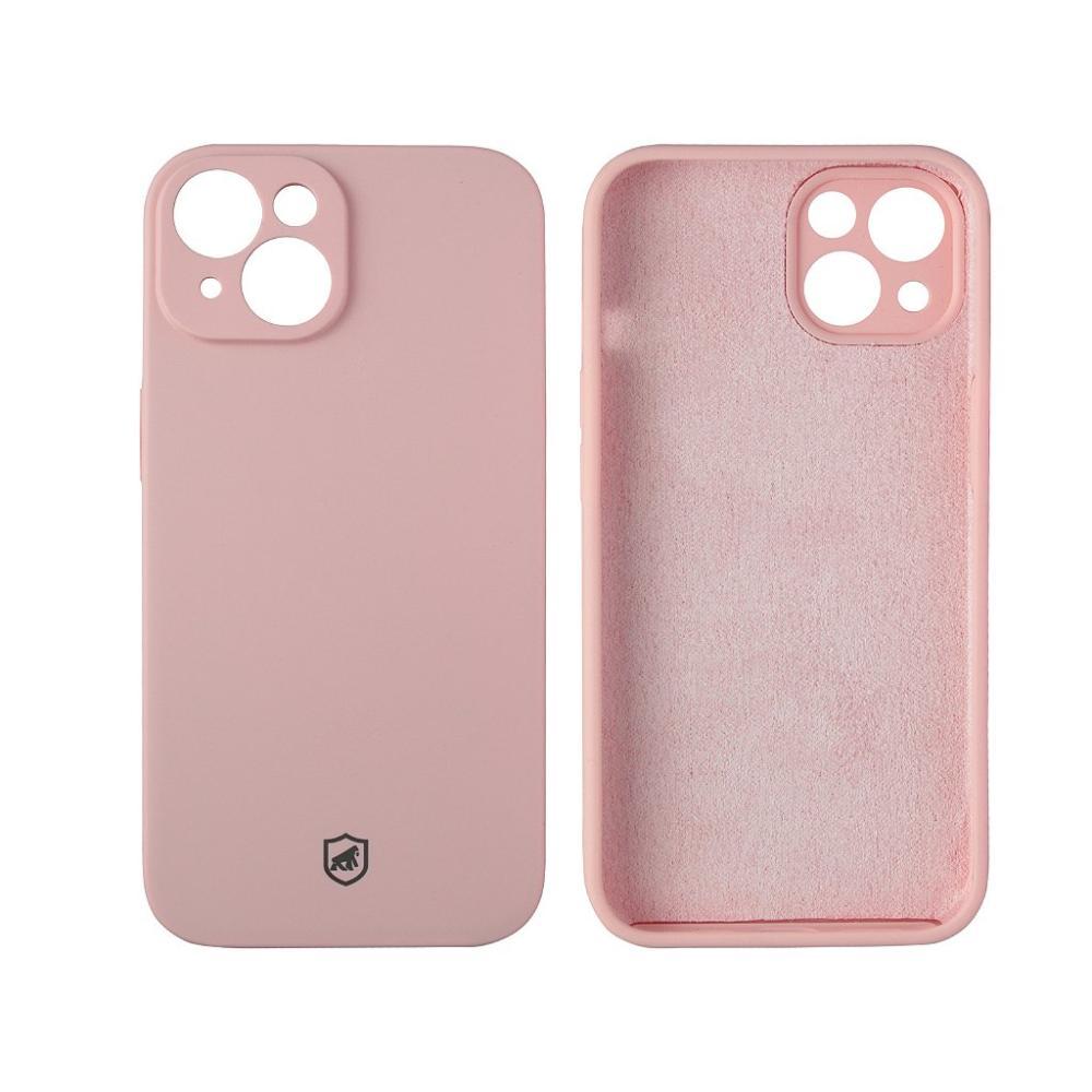 Capa case capinha para iPhone 14 - Silicon Premium Rosa - Gshield - 5