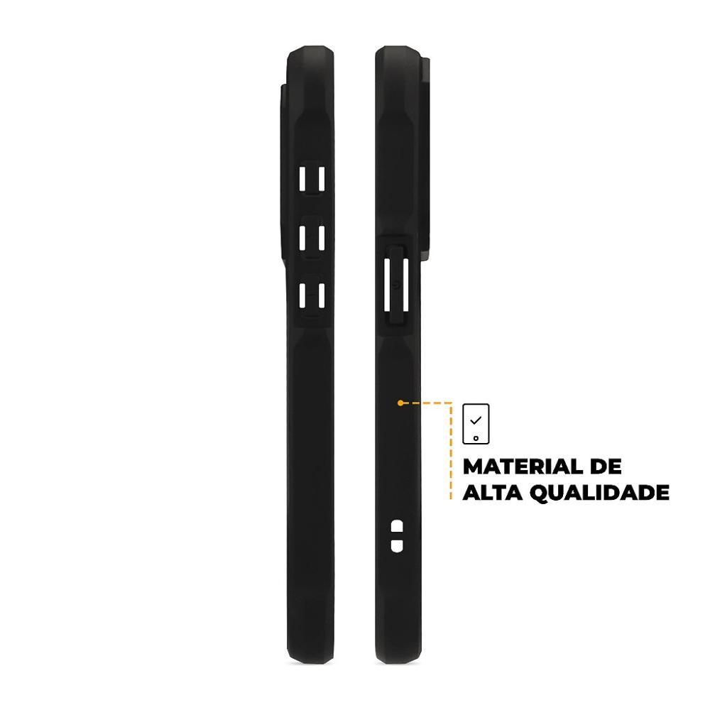 Kit Capa Dual Shock Sense e Pelicula Defender Pro Privacidade para iPhone 15 Pro - Gshield - 4