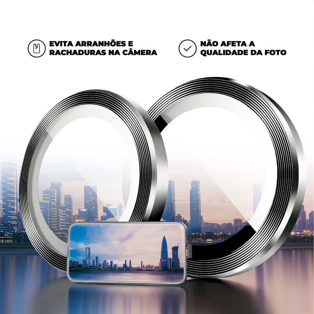 Protetor de lente para iPhone 13 Pro Max - Prata - Gshield - 2