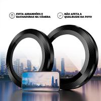 Protetor de Lente para iPhone 12 Mini - Preto - Gshield - 2