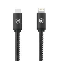 Cabo Turbo Militar - 1,5M - Lightning - Tipo C - Certificado MFI - Homologado - iPhone / iPad - Gshield - 1