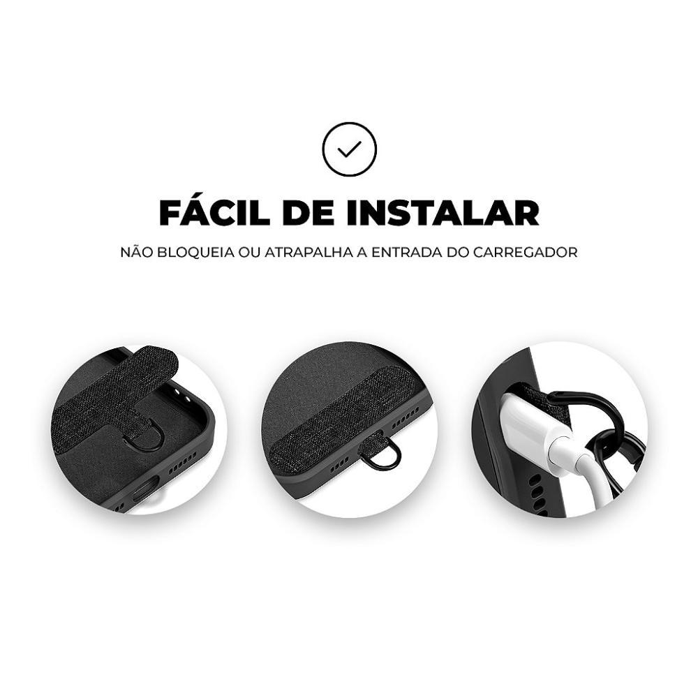 Cordão Phone Strap Armor - Preto - Gshield - 4